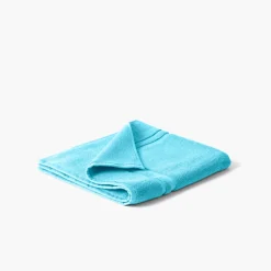 Store Tapis de bain coton Lola II turquoise Tapis De Bain