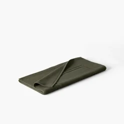 Best Sale Tapis de bain coton Lola II vert kaki Homme Coffrets Cadeaux|Tapis De Bain