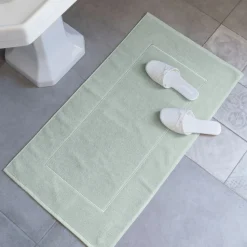 Online Tapis de bain coton Pampa II jade Tapis De Bain