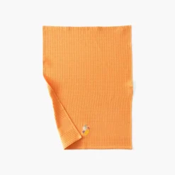 Shop Torchon coton nid d'abeille Joya orange Torchons & Essuie-mains
