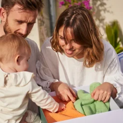 Shop Torchon coton nid d'abeille Joya orange Torchons & Essuie-mains