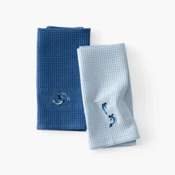 Outlet Torchon coton nid d'abeille Symphony indigo Torchons & Essuie-mains