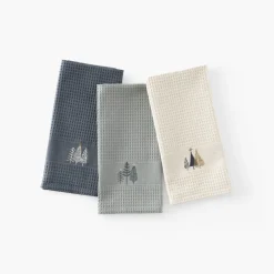 Clearance Torchon de cuisine coton Sousbois beige clair Femme Torchons & Essuie-mains|Coffrets Cadeaux
