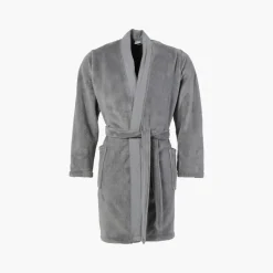 Store Veste homme polaire col kimono Grizzli gris Homme Coffrets Cadeaux|Robe De Chambre Homme